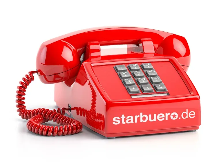 Retro-Telefon als Symbol für den Wandel von klassischer zu moderner Unternehmenskommunikation.