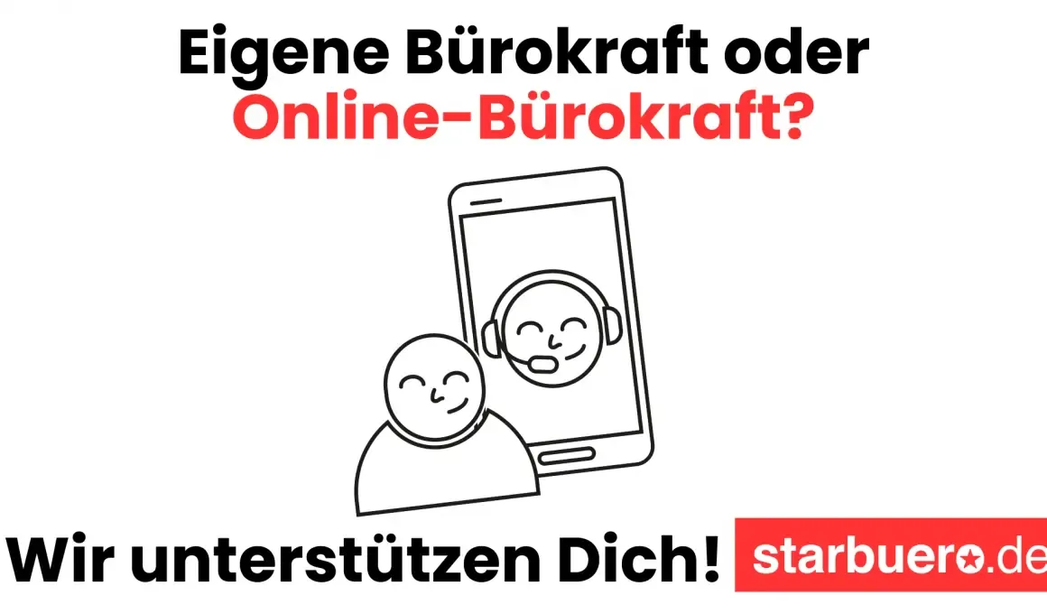Eigene Sekretärin vs. Online Bürokraft?